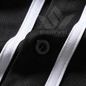 Maillot de baseball unisexe à manches courtes, motif éclaboussures colorées imprimé intégral, séchage rapide, polyester, coupe régulière pour adulte, vêtement de sport - Product Image 5
