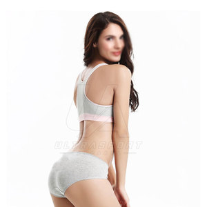 Conjunto de Ropa Interior de Bikini para Mujer, Ajuste Cómodo, Estilo Moderno, Textura Suave, Sin Varillas, Transpirable, Ecológico, Spandex/Poliéster - Product Image 2