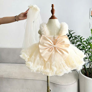 Robe de princesse moelleuse de luxe personnalisée Nhung Nguyen pour 15 filles, fabricant OEM/ODM, vêtements pour filles, robe tutu - Product Image 2