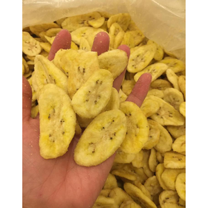[MEJOR VENTA] |   Rodajas de plátano fritas al vacío, crujientes y dulces, para aperitivos de fiesta, repostería y confitería, venta al por mayor, Vietnam - Product Image 1