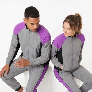 Luxury <b>Joggers</b> Unisex Tracksuit Manufacturer Nylon Custom Jogging Tracksuit Custom Windbreaker Nylon Tracksuit for Men and Women - Product Image 5