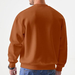 <b>Mens</b> Sweatshirts Fashionable Long Sleeve Crewneck <b>Pullover</b> Tops Casual High Street Style <b>Men</b> Clothing Line - Product Image 3