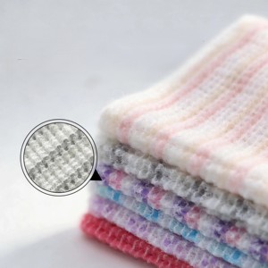 ผู้จัดจำหน่ายผ้าขนหนูพรีเมียมแบบขายส่งจำนวนมาก |   ผู้ผลิตผ้าขนหนูผ้าฝ้ายลายทางเนื้อนุ่มซึมซับได้ดี ผ้าขนหนูผ้าฝ้ายลายทาง - Product Image 4