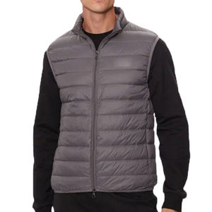 Nuevo Chaleco Acolchado Personalizado para Invierno, Chaleco sin Mangas con Cierre, Chaqueta Cálida, Chaleco Acolchado de Tela Personalizada para Hombre - Product Image 3