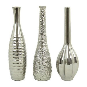 Premium Aluminum Flower Display Vase for Modern Interior Decoration Decorative Floral Arrangement and <b>Table</b> Centerpiece - Product Image 6