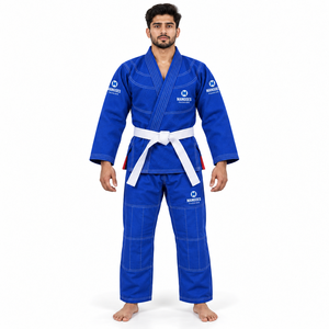 Premium Durable 380g Jiu Jitsu Uniform BJJ Gi Pearl Weave <b>Jacket</b> Cotton Pants Training Apparel Martial Arts Sportswear - Product Image 1
