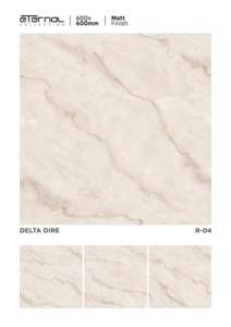 Carrelage en porcelaine texturé 24x24 avec détails sculptés mats pour une expression de surface moderne et raffinée - Product Image 4