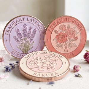 Custom Pastel Color Palette Enamel <b>Coins</b>, Marktex - Product Image 1