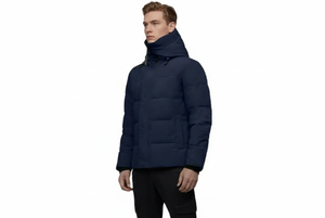 Chaqueta Safari con Logotipo Personalizado para Hombre, Otoño, Casual, Ligera, de Lona, Impermeable, Estilo Urbano, con Cuello Alto y Cremallera - Product Image 3