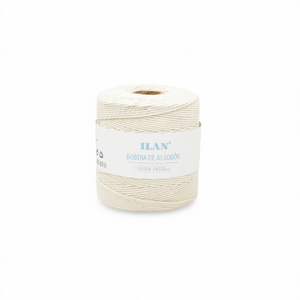 Bobine de cordon en coton Ilan 2 mm 400 g environ pour la couture et l'artisanat - Product Image 1