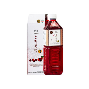 [MKM] Sirop Omija Wild Xyolse 1000ml Boisson Liquide Santé 5-HTP Vitamine C Contenant Plastique Qualité Alimentaire Tous Âges Extrait Végétal - Product Image 1