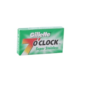 Giillette 7 OClock Permasharp Double Edge Safety <b>Razor</b> <b>Blades</b> | 100pcs Stainless Steel Shaving <b>Blades</b> | Bulk Pack - Product Image 2