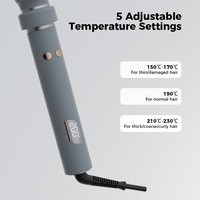 Lena Fer à boucler en céramique à chauffage rapide, têtes amovibles 25 32 38mm, chauffage MCH, ensemble de brosses thermiques 3 en 1