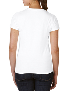 Nouveautés estivales, t-shirts à manches courtes pour femmes, col en V, hauts décontractés amples, t-shirts, service OEM, haute qualité - Product Image 2