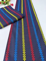 Tissu en coton imprimé africain de Sierra Leone pour artisanat, vêtements, pagnes, applications textiles, OEM, ODM, export Hitjem