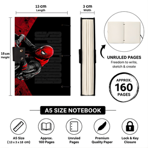 A5 Eco Friendly Handmade Paper Notebook 100 Pages Premium Quality Urban Contrast Theme Hard Cover Journal <b>Diary</b> Sketchbook Gift - Product Image 4