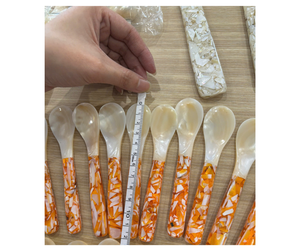 Cuillère en coquillage faite à la main, prix d'usine, origine Vietnam - Cuillère en coquillage naturel pour commandes d'exportation en gros - Product Image 1