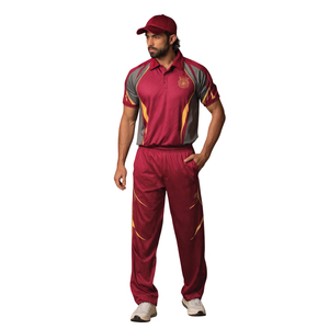 Uniformes Deportivos, Jersey y Pantalones de Cricket, Uniforme de Cricket Sublimado Personalizado, Traje de Cricket 100% Poliéster - Product Image 1