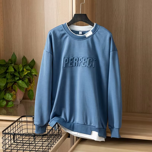 เสื้อสเวตเตอร์คอกลมลายนูน3D ใหม่สำหรับทุกเพศเสื้อสเวตเตอร์แบบ3D นูนเหมาะสำหรับฤดูหนาว - Product Image 3