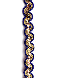 Ruban tressé en polyester 100% écologique de 14 mm pour chapeaux, chaussures, costumes, robes, artisanat, couture, textile décoratif - Product Image 2