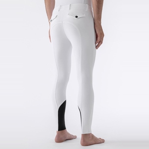 Factory Direct Horse Riding Breeches Men Silicone Grip Equestrian Pants Stretchable Riding <b>Trousers</b> Premium - Product Image 2