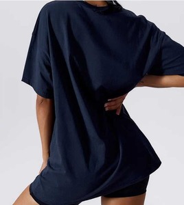 Camisetas de Manga Corta/Larga con Cuello Redondo para Mujer, Camisetas de Algodón Baratas, Blusas, Tops para Mujer - Product Image 3