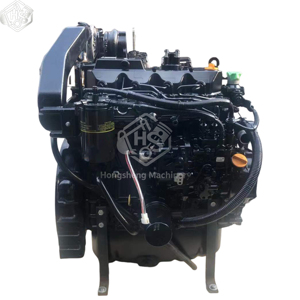 Motor diésel Yanmar 4TNV98 4TNV98T de 4 cilindros, 1800 rpm, 50.1 kW, 4TNV98T-GGE, piezas completas de motor para excavadora y grupo electrógeno - Product Image 1