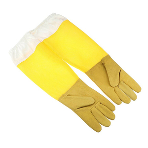 Premium Goat Leather Bee <b>Gloves</b> | High-End Tapered Fit Performance | High-End Wholesale Factory - Product Image 3
