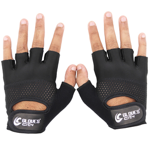 Gants de fitness demi-doigts en gros avec protection complète de la paume, respirants et antidérapants pour la musculation en salle de sport - Unisexe - Product Image 1