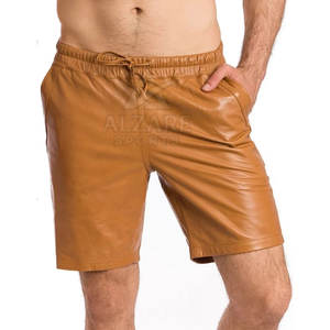 In New Stock Premium Quality Bulk Quantity <b>Men</b> <b>Leather</b> <b>Shorts</b> Cheap Price <b>Men</b> <b>Leather</b> <b>Shorts</b> - Product Image 6