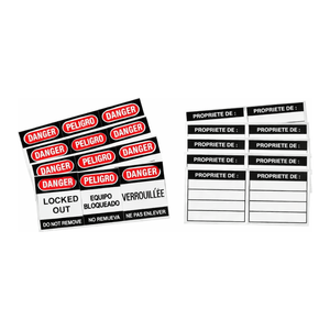 Etiquetas de Seguridad para Candados Brady, Duraderas, para Identificación LOTO - Product Image 1