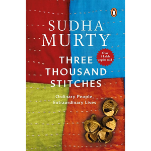Trois mille points de couture par l'auteur Sudha Murty, impression de livre broché personnalisé à couverture souple - Product Image 1