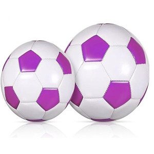 Balón de Fútbol de Entrenamiento al por Mayor, Personalizable con Logotipo Imprimible, Duradero, de PVC y Cuero, Cosido a Máquina, para Entrenamiento al Aire Libre - Product Image 3