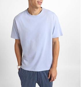 เสื้อยืดโอเวอร์ไซส์ผู้ชาย สีพื้น ผ้าฝ้าย 100% สไตล์สตรีทแวร์ แห้งเร็ว ระบายอากาศดี ฮิปฮอป แบบสั่งทำ ไหล่ตก ไซส์พลัส - Product Image 2