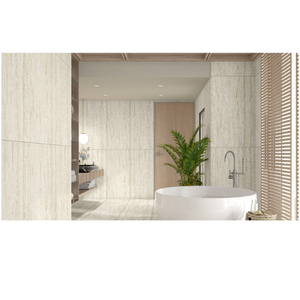 Premium Treventino Series Matte Finish Porcelain Floor <b>Wall</b> Tile 600x1200mm 9mm Modern Interior Commercial Design - Product Image 2