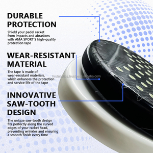 Protector de Marco de Raqueta de Pádel Personalizado de PU de Alta Calidad con Cinta de Borde Antideslizante, Ligera, Duradera y Ecológica - Product Image 3