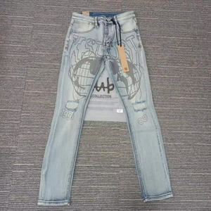 Nouvel Arrivage en Gros – Jean Déchiré Slim Distressed de Marque Ksubis pour Homme, Qualité Supérieure, Coupe Décontractée, Taille Moyenne, Idéal Été - Product Image 4