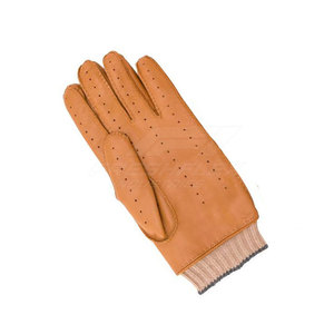 Gants de conduite en cuir d'hiver de haute qualité, logo personnalisé, service OEM, doigts entiers, légers, durables, unisexes, multicolores - Product Image 5