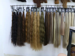 Cabello humano de calidad superior de Vietnam 100 por ciento de cabello ondulado de un solo donante sin enredos y brillante - Product Image 5