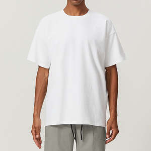 เสื้อยืดแฟชั่นใหม่ล่าสุด สกรีนโลโก้ได้ แขนสั้น ทรงโอเวอร์ไซส์ ผ้าถัก เป็นมิตรต่อสิ่งแวดล้อม ใส่ได้ทั้งชายและหญิง แห้งเร็ว เหมาะสำหรับออกกำลังกาย - Product Image 6