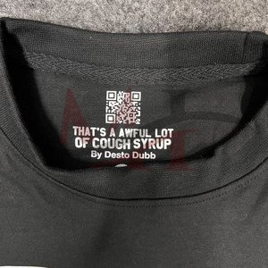 T-shirt classique à manches courtes pour hommes, motif 'Cough Syrup', 100% Coton, pour fabricants de vêtements - Product Image 4