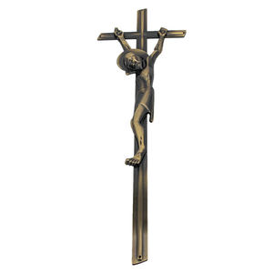 Antique Finish Durable Crucifix Altar for Church Supplies American Style Decorative Church Ware Events Crucifix Metal Altar - Product Image 4