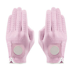 ถุงมือกอล์ฟกันลื่น WARPRO INDUSTRY รุ่น SS-GG-11 สีชมพู ทำจาก PU ระบายอากาศได้ดี ปิดด้วยแถบตีนตุ๊กแก สำหรับมือซ้าย เหมาะสำหรับทุกเพศ พิมพ์ลายดิจิตอล - Product Image 3