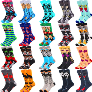 Fabricants de chaussettes en gros, chaussettes personnalisées de haute qualité, chaussettes imprimées avec des dessins animés - Product Image 6