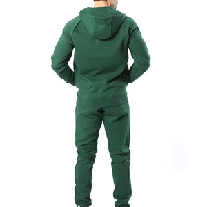 Survêtement à capuche pour homme, color block, manches longues, fermeture éclair, coupe classique, poches latérales, respirant, décontracté, sportif, pour l'automne - Product Image 6