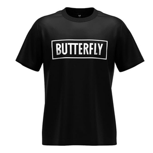 T-shirt Butterfly 47210 BL en nylon/coton III pour le tennis de table, léger, unisexe, confortable, vêtements de sport, directement du Japon - Product Image 1