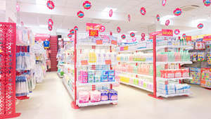 ADONG A49 Double-Sided Supermarket <b>Rack</b> Durable Steel <b>Wire</b> Display <b>Shelf</b> OEM/ODM From Vietnam Metallic Material - Product Image 2