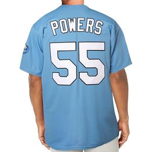 เสื้อเบสบอลแบบกระดุมเต็มตัวสำหรับทุกเพศ ปรับแต่งได้ พร้อมโลโก้ด้านหน้า แห้งเร็ว ระบายอากาศได้ดี ป้องกันแบคทีเรีย เป็นมิตรกับสิ่งแวดล้อม มีไซส์พลัส - Product Image 2