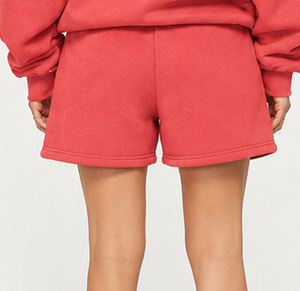 OEM Custom Women Hoodie <b>Shorts</b> Set Polyester Cotton Casual Screen Printing Personalized Print <b>Lounge</b> Outfit Matching Two Piece - Product Image 6