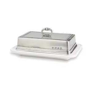 Recipiente para Mantequilla de Acero Inoxidable para Servicio de Alimentos, con Tapa, para Mesa de Comedor, Desayuno - Product Image 4